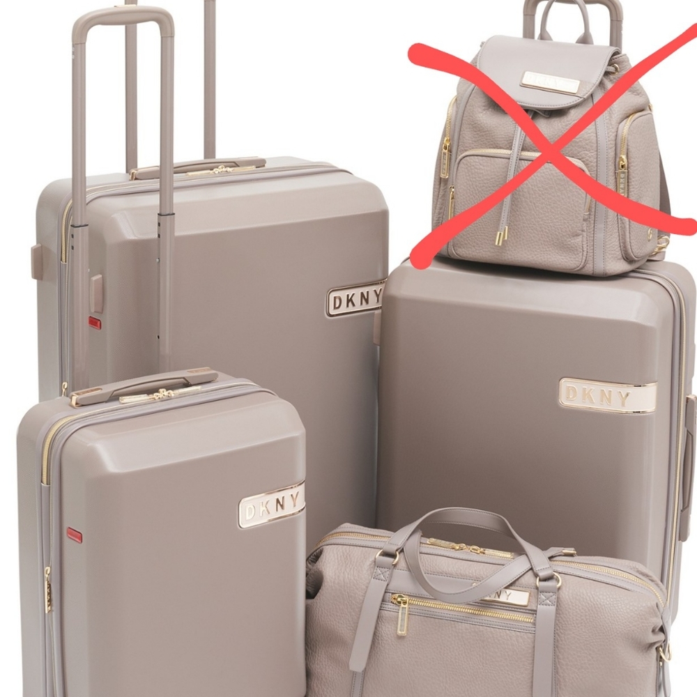 DKNY rapture 4 piece set "ash"new w tags